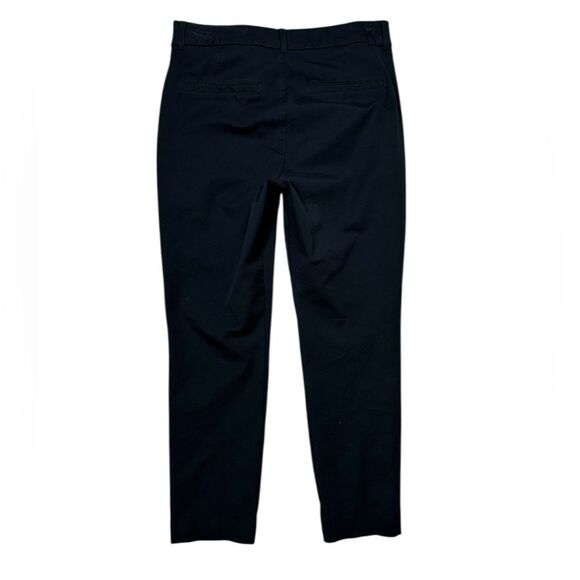 Old Navy Black High Rise Pixie Skinny Chino Dress Pant Size 4 - Picture 5 of 10